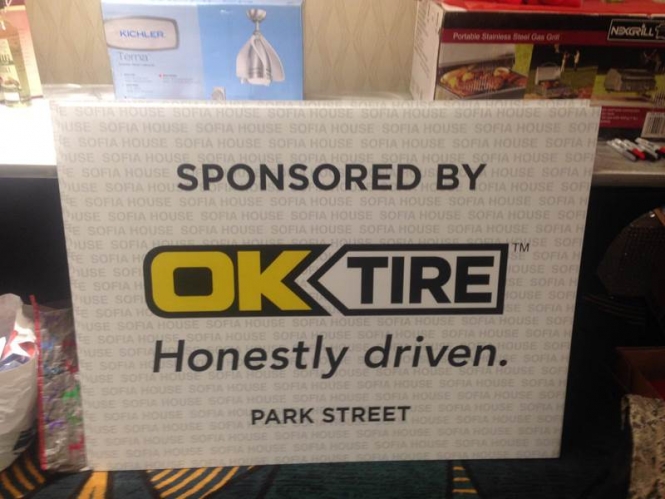 Ok Tire & Auto Service sponsor logo